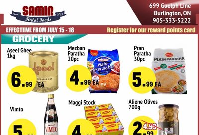 Samir Supermarket Flyer July 15 to 18
