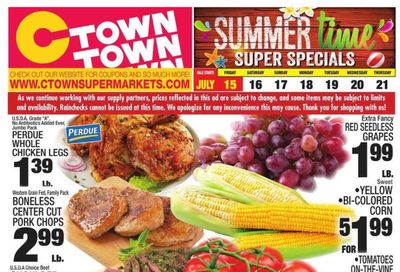 C-Town (CT, FL, MA, NJ, NY, PA) Weekly Ad Flyer July 15 to July 22