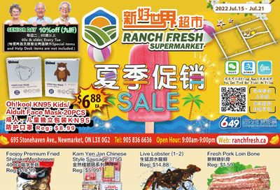 Ranch Fresh Supermarket Flyer July 15 to 21