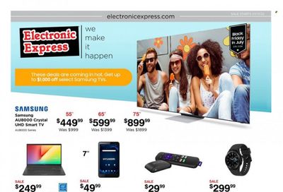 Electronic Express (AL, TN) Weekly Ad Flyer July 17 to July 24