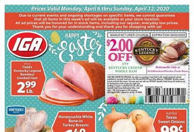 IGA (Illinois) Weekly Ad & Flyer April 6 to 12