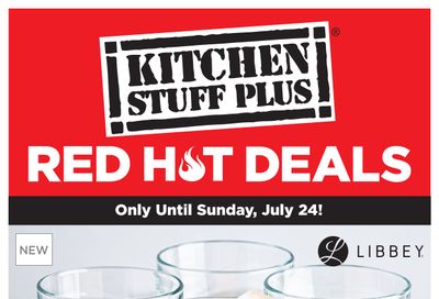 Kitchen Stuff Plus Red Hot Deals Flyer July 18 to 24
