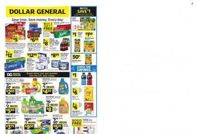 Dollar General (AL) Weekly Ad Flyer July 18 to July 25