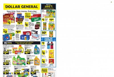 Dollar General (TX) Weekly Ad Flyer July 18 to July 25