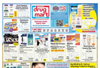 Discount Drug Mart (OH) Weekly Ad Flyer July 19 to July 26