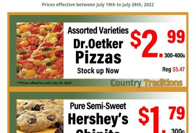 Country Traditions One-Shot Deals Flyer July 19 to 28