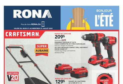 Rona (QC) Flyer July 21 to 27
