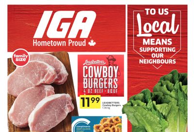 IGA (West) Flyer July 21 to 27