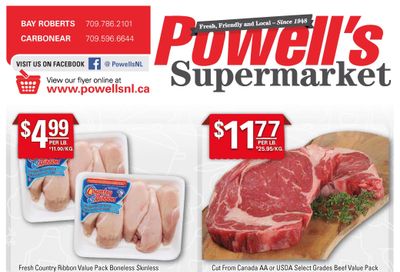 Powell's Supermarket Flyer July 21 to 27