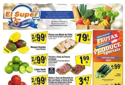 El Super (CA, NM, NV, TX) Weekly Ad Flyer July 20 to July 27