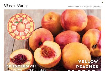Bristol Farms (CA) Weekly Ad Flyer July 20 to July 27