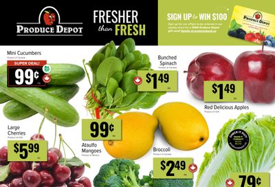 Produce Depot Flyer July 20 to 26