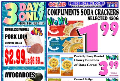 Fredericton Co-op Flyer July 21 to 27