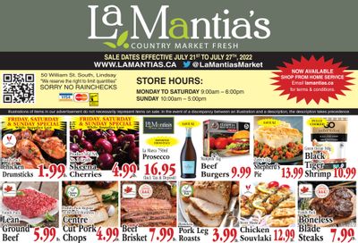 LaMantia's Flyer July 21 to 27