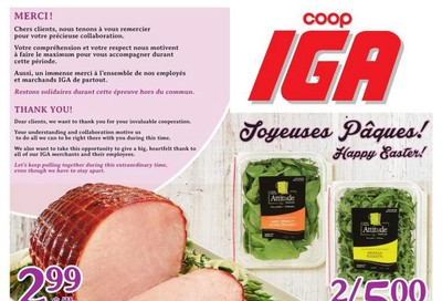 Coop IGA Flyer April 9 to 15