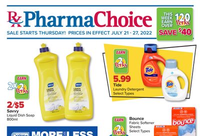 PharmaChoice (BC, AB, SK & MB) Flyer July 21 to 27