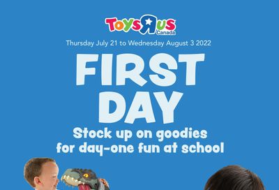 Toys R Us Flyer July 21 to August 3