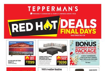 Tepperman's Flyer July 22 to 28