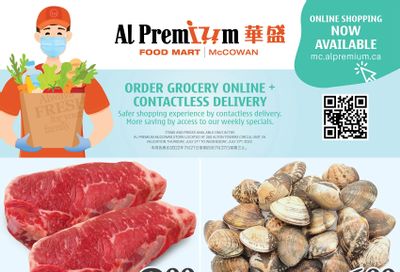 Al Premium Food Mart (McCowan) Flyer July 21 to 27