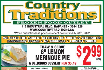 Country Traditions Flyer July 21 to 28