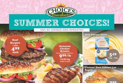 Choices Market Flyer July 21 to 27
