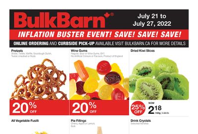 Bulk Barn Flyer July 21 to 27