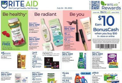 RITE AID Weekly Ad Flyer July 21 to July 28