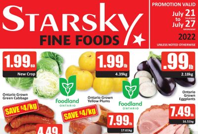 Starsky Foods Flyer July 21 to 27