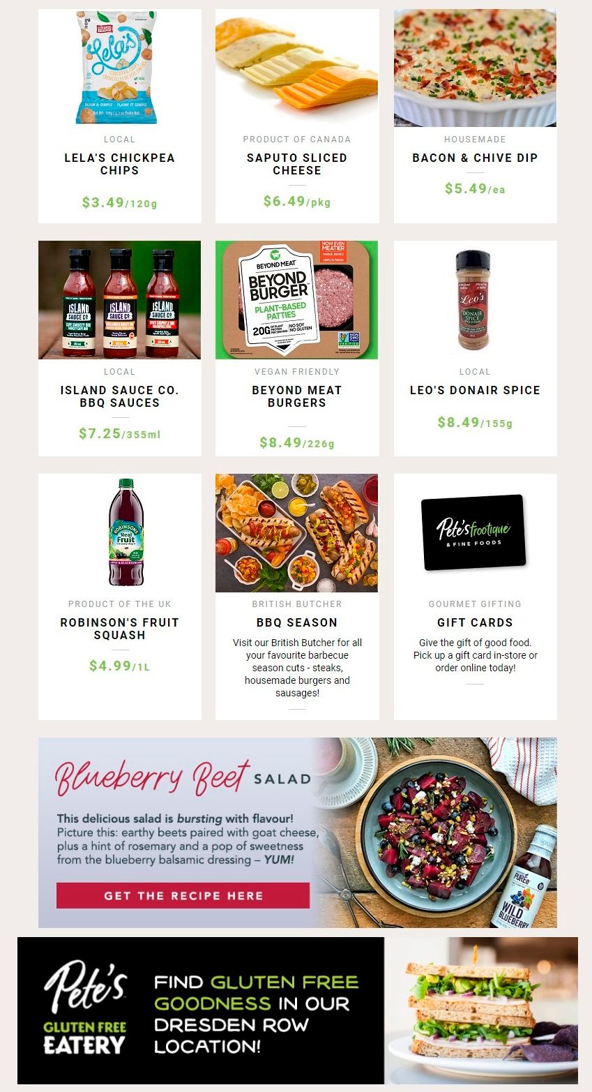 Pete's Fine Foods Flyer July 21 to 27