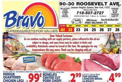 Bravo Supermarkets (CT, FL, MA, NJ, NY, PA) Weekly Ad Flyer July 21 to July 28