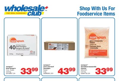 Real Canadian Wholesale Club Food Services Flyer July 21 to 27