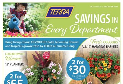 Terra Greenhouses Flyer July 22 to 28