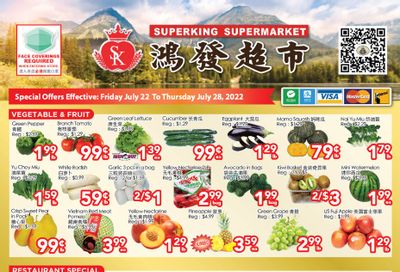 Superking Supermarket (North York) Flyer July 22 to 28