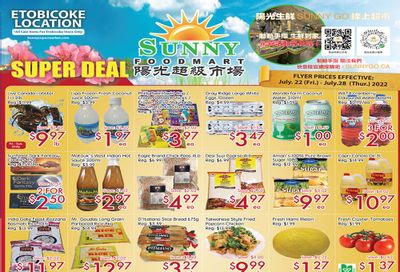 Sunny Foodmart (Etobicoke) Flyer July 22 to 28