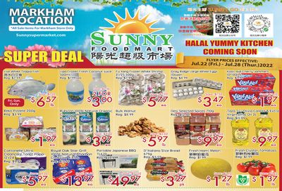 Sunny Foodmart (Markham) Flyer July 22 to 28