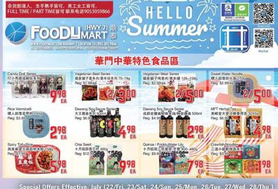 FoodyMart (HWY7) Flyer July 22 to 28