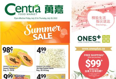 Centra Foods (North York) Flyer July 22 to 28