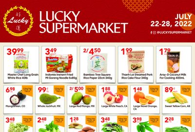 Lucky Supermarket (Calgary) Flyer July 22 to 28