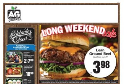AG Foods Flyer July 22 to 28