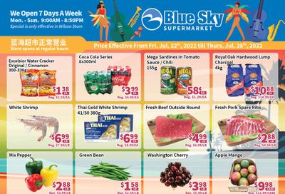 Blue Sky Supermarket (North York) Flyer July 22 to 28