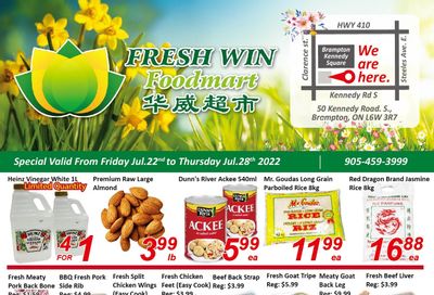 Fresh Win Foodmart Flyer July 22 to 28