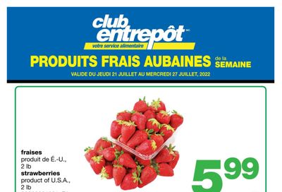 Wholesale Club (QC) Fresh Deals of the Week Flyer July 21 to 27