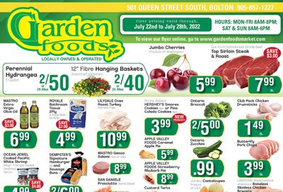 Garden Foods Flyer July 22 to 28