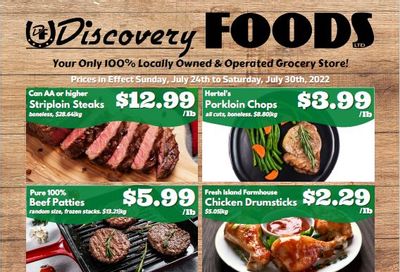 Discovery Foods Flyer July 24 to 30