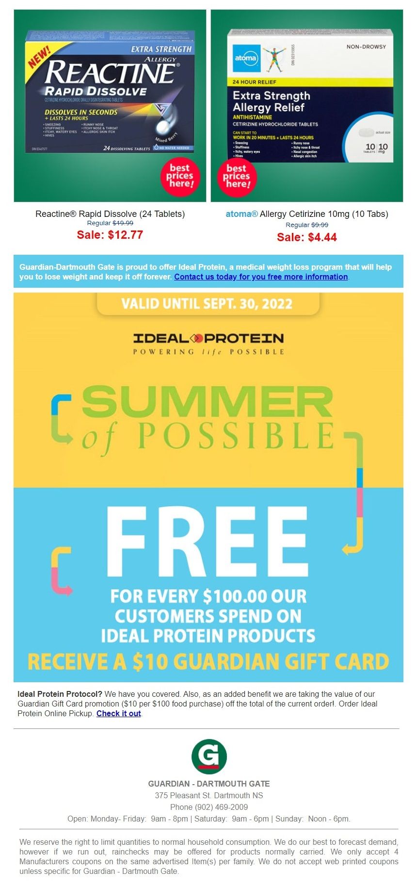 Guardian (Dartmouth Gate) Flyer July 26 to August 1