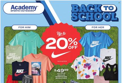 Academy Sports + Outdoors Weekly Ad Flyer July 25 to August 1