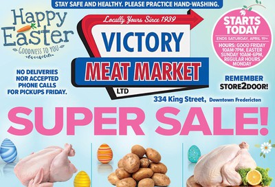 Victory Meat Market Flyer April 7 to 11