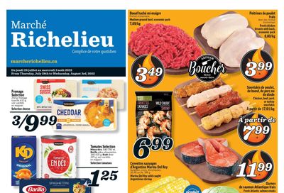 Marche Richelieu Flyer July 28 to August 3