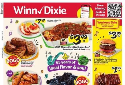 Winn Dixie (AL, FL, GA, LA) Weekly Ad Flyer July 26 to August 2