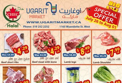 Ugarit Market Flyer July 26 to August 1